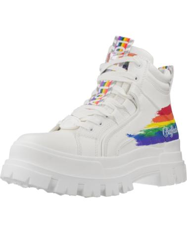 BUFFALO BOTAS MUJER MODELO ASPHA NC MID COLOR BLANCO WHTRANBW