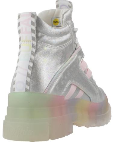 BUFFALO BOTAS MUJER MODELO ASPHA NC MID COLOR PLATA SILVERPM