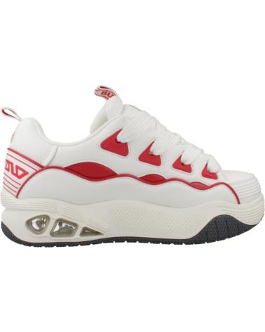 BUFFALO ZAPATILLAS MUJER MODELO HERO SKATE COLOR BLANCO WHTRED