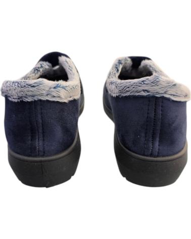 PLUMAFLEX CHAUSSONS 14117 MARINE AVEC FERMETURE ADHÉRENTE ET DOUBLURE DOUCE AZUL