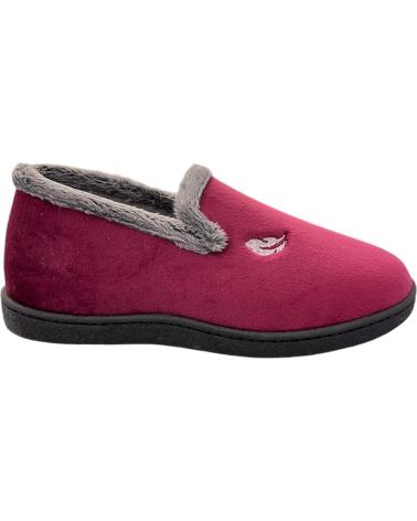 PLUMAFLEX PANTOFOLE CASA CHIUSE 12203 HOLLAND BORDEAUX CON NAPPINA BURDEOS