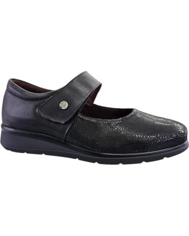 PITILLOS MARY-JANES SPORT 10712 AUS SCHWARZEM LEDER NEGRO