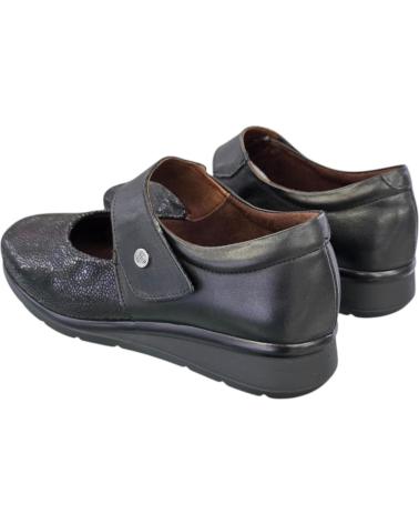 PITILLOS MARY-JANES SPORT 10712 AUS SCHWARZEM LEDER NEGRO