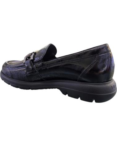 FLUCHOS MOCASIN ESTRIBO NAPLACK NEGRO