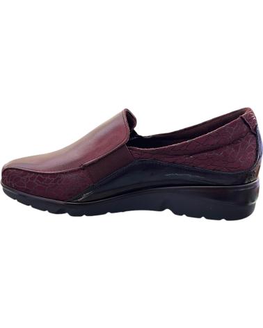 PITILLOS LOAFERS 10000 BURGUNDY WITH SIDE ELASTICS ROJO