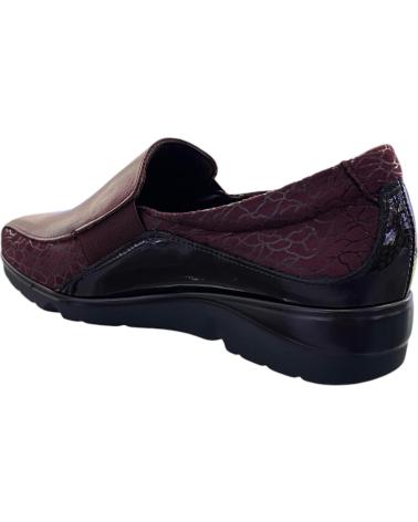 PITILLOS LOAFERS 10000 BURGUNDY WITH SIDE ELASTICS ROJO