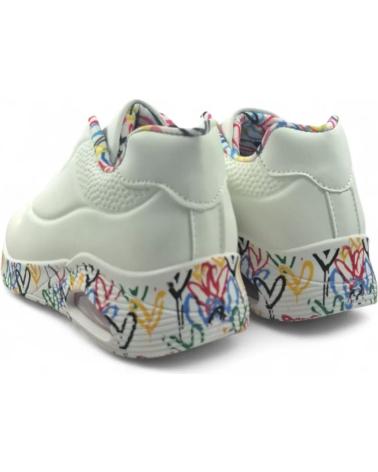 TIMBOS DEPORTIVA DE MUJER 132117 BLANCO