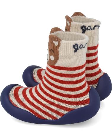 GARVALIN CALCETIN CON SUELA DE GOMA GARVALIN 251320 OSITO BEIGEA103