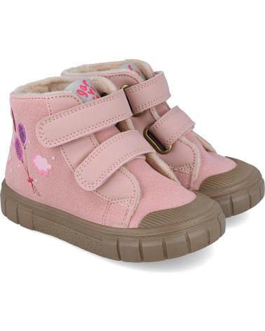 GARVALIN BOTINES BAREFOOT PARA NINA 251333 GLOBITOS ROSAA032