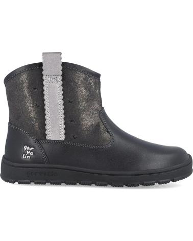 GARVALIN BOTAS PARA NINA 251501 FLORES SOFT NEGROA054