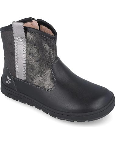 GARVALIN BOTAS PARA NINA 251501 FLORES SOFT NEGROA054