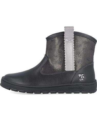 GARVALIN BOTAS PARA NINA 251501 FLORES SOFT NEGROA054