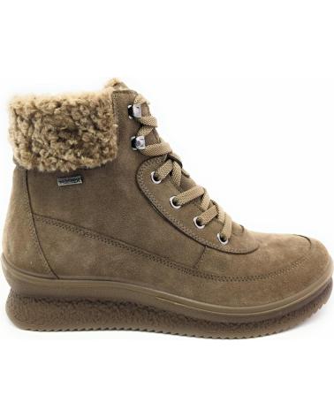 IMAC STIVALI 856668 PELLE MARRONE MARRON