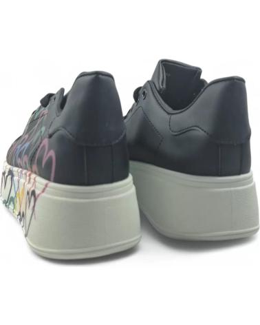 TIMBOS DEPORTIVA DE MUJER 132116 NEGRO