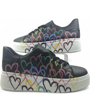 TIMBOS DEPORTIVA DE MUJER 132116 NEGRO