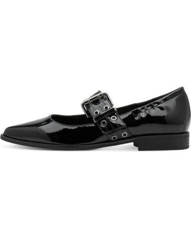 MARCO TOZZI ZAPATOS DE CHAROL MARCO TOZZI CON HEBILLA NEGRO