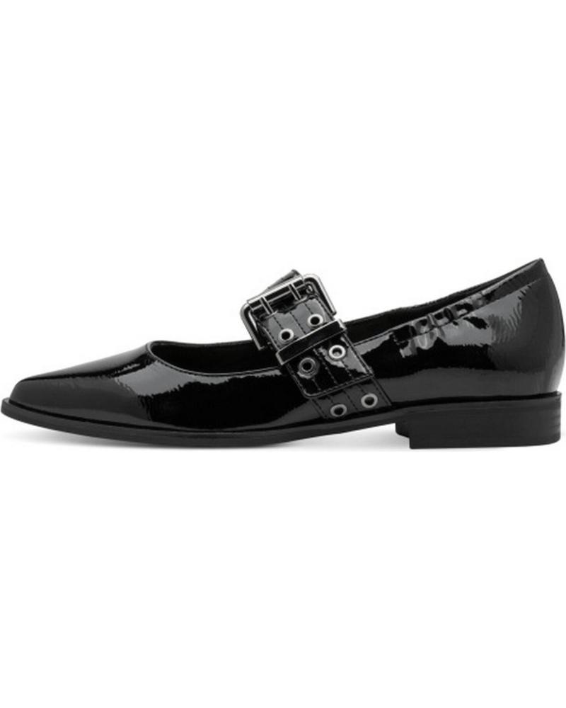 MARCO TOZZI ZAPATOS DE CHAROL MARCO TOZZI CON HEBILLA NEGRO