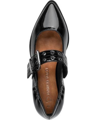 MARCO TOZZI ZAPATOS DE CHAROL MARCO TOZZI CON HEBILLA NEGRO