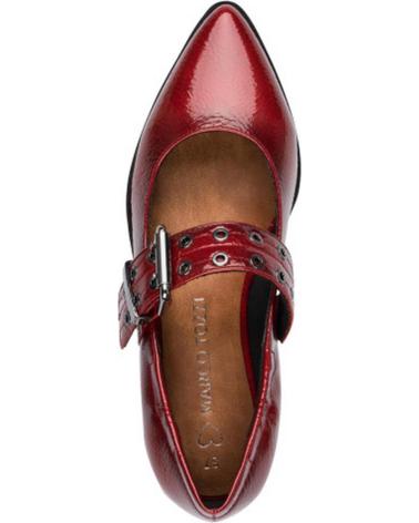 MARCO TOZZI ZAPATOS CASUALES MARCO TOZZI PARA MUJER CON HEBILLA ROJO