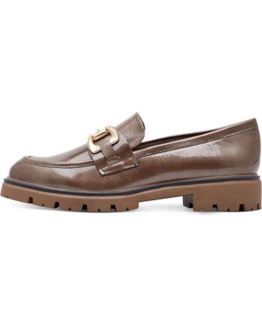 MARCO TOZZI MOCASINES MARCO TOZZI MUJER CON HEBILLA Y SUELA TRACK TAUPE