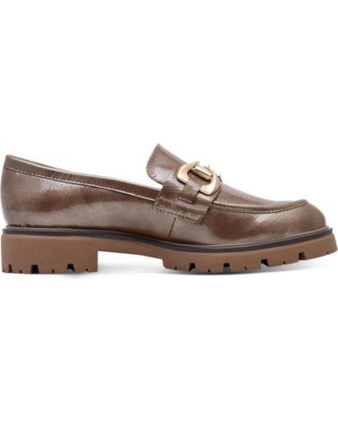 MARCO TOZZI MOCASINES MARCO TOZZI MUJER CON HEBILLA Y SUELA TRACK TAUPE