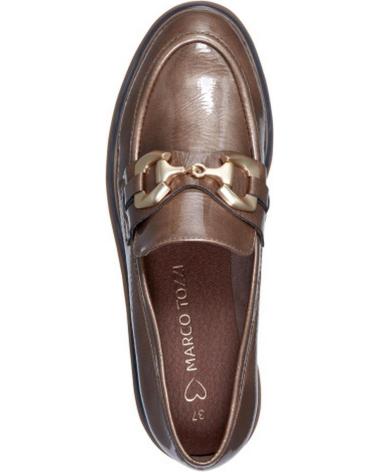 MARCO TOZZI MOCASINES MARCO TOZZI MUJER CON HEBILLA Y SUELA TRACK TAUPE