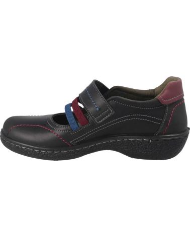 LAURA AZAÑA ZAPATO VELCRO Y ELASTICOS NEGRO