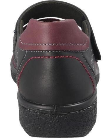 LAURA AZAÑA ZAPATO VELCRO Y ELASTICOS NEGRO