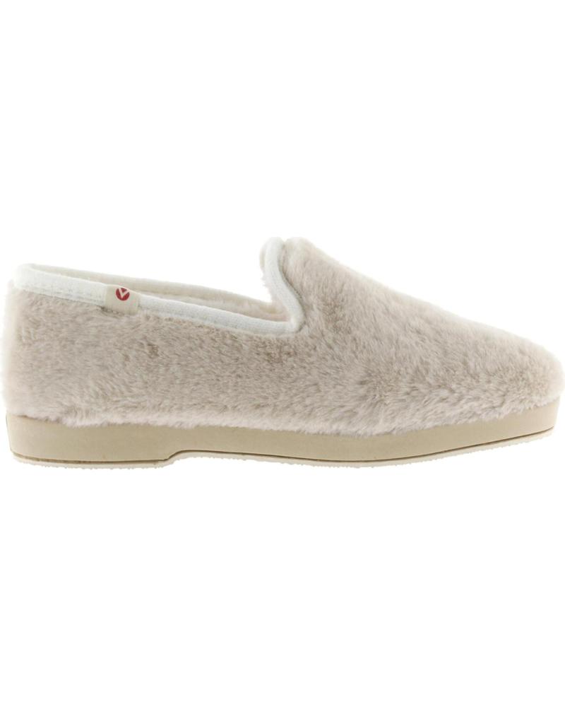 VICTORIA ZAPATILLAS DE CASA CERRADAS CONFORTABLE 2020111 BEIGE