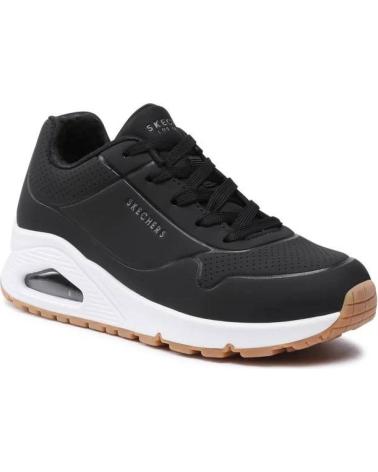 SKECHERS ZAPATILLAS UNO - STAND ON AIR NEGRO