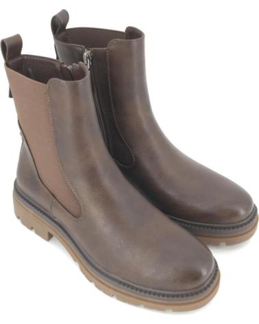 BOTÍN CHELSEA REFRESH 173018 REFIN TAUPE CON SUELA TRACK TAUPE