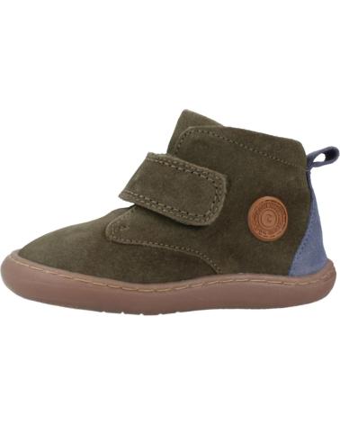 GIOSEPPO BARFUSS-STIEFELETTEN 73547G KINDER KHAKIGRÜN MIT KLETTVERSCHLUSS NAN