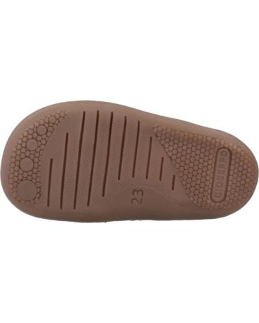 GIOSEPPO BARFUSS-STIEFELETTEN 73547G KINDER KHAKIGRÜN MIT KLETTVERSCHLUSS NAN