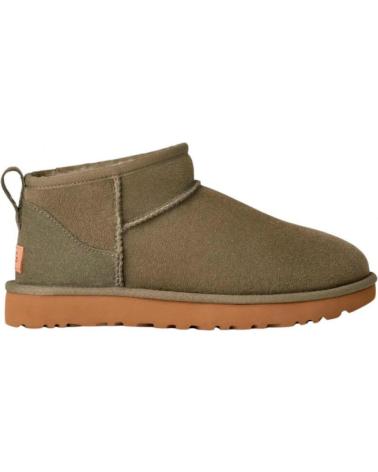 UGG BOTINES PLANOS MUJER CLASSIC ULTRA MINI VERDE