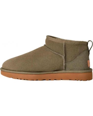 UGG BOTINES PLANOS MUJER CLASSIC ULTRA MINI VERDE