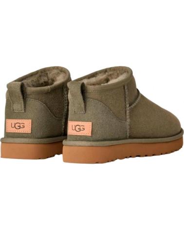 UGG BOTINES PLANOS MUJER CLASSIC ULTRA MINI VERDE