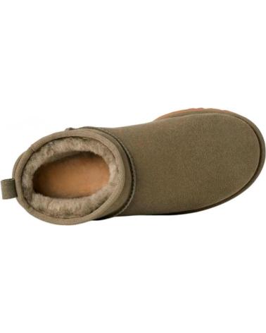 UGG BOTINES PLANOS MUJER CLASSIC ULTRA MINI VERDE