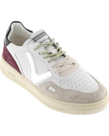 VICTORIA ZAPATILLAS DE MUJER SEUL METAL 1257135 BURDEOS