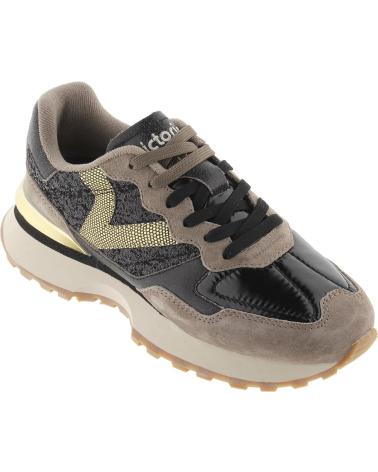 VICTORIA ZAPATILLAS DE MUJER RUSH GLAM 8807109 NEGRO