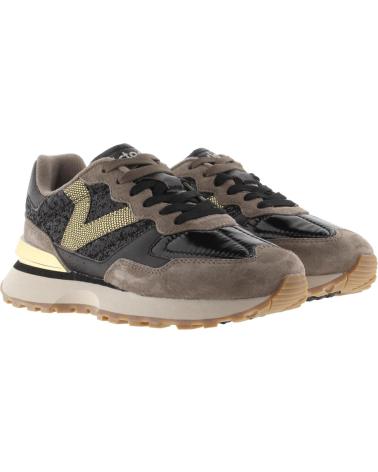 VICTORIA ZAPATILLAS DE MUJER RUSH GLAM 8807109 NEGRO