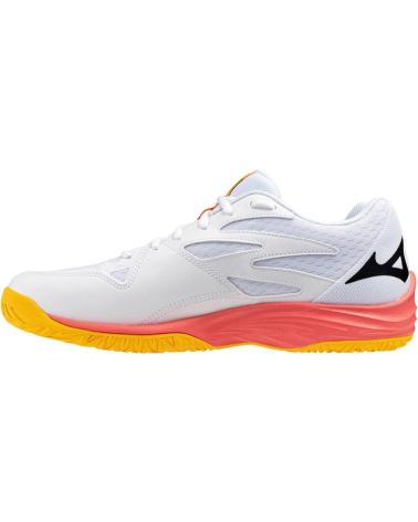 MIZUNO THUNDER BLADE Z ZAPATILLAS DE BALONMANO BLANCAS CON DETALLES BLANCO