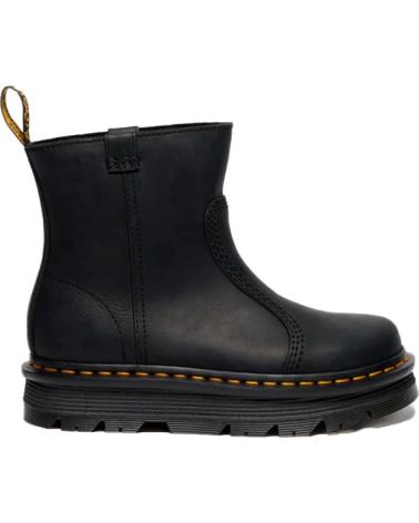 DR MARTENS BOTINES PLANOS MUJER ZEBZAG NEGRO