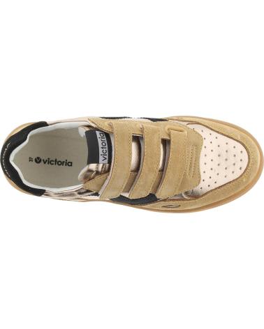 VICTORIA SNEAKERS CASUAL SEUL METAL 1257141 BRONZO BRONCE