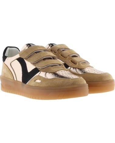 VICTORIA SNEAKERS CASUAL SEUL METAL 1257141 BRONZO BRONCE