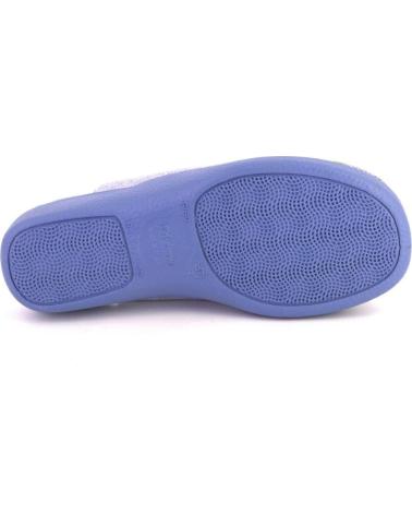 DEVALVERDE 1175 ZAPATILLAS DE CASA DE MUJER AZUL
