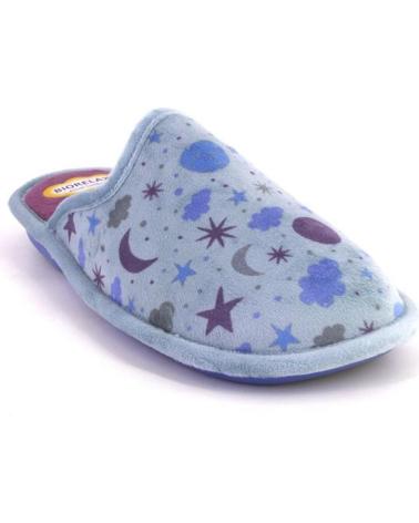 COSDAM 4665 ZAPATILLAS DE CASA DE MUJER AZUL