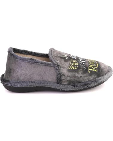 SUAVEFLEX 250-ROCKEROS ZAPATILLAS DE CASA DE HOMBRE GRIS