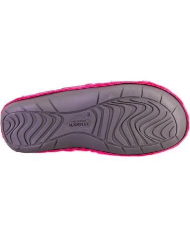 SUAVEFLEX 250-OLE ZAPATILLAS DE CASA DE MUJER ROJO