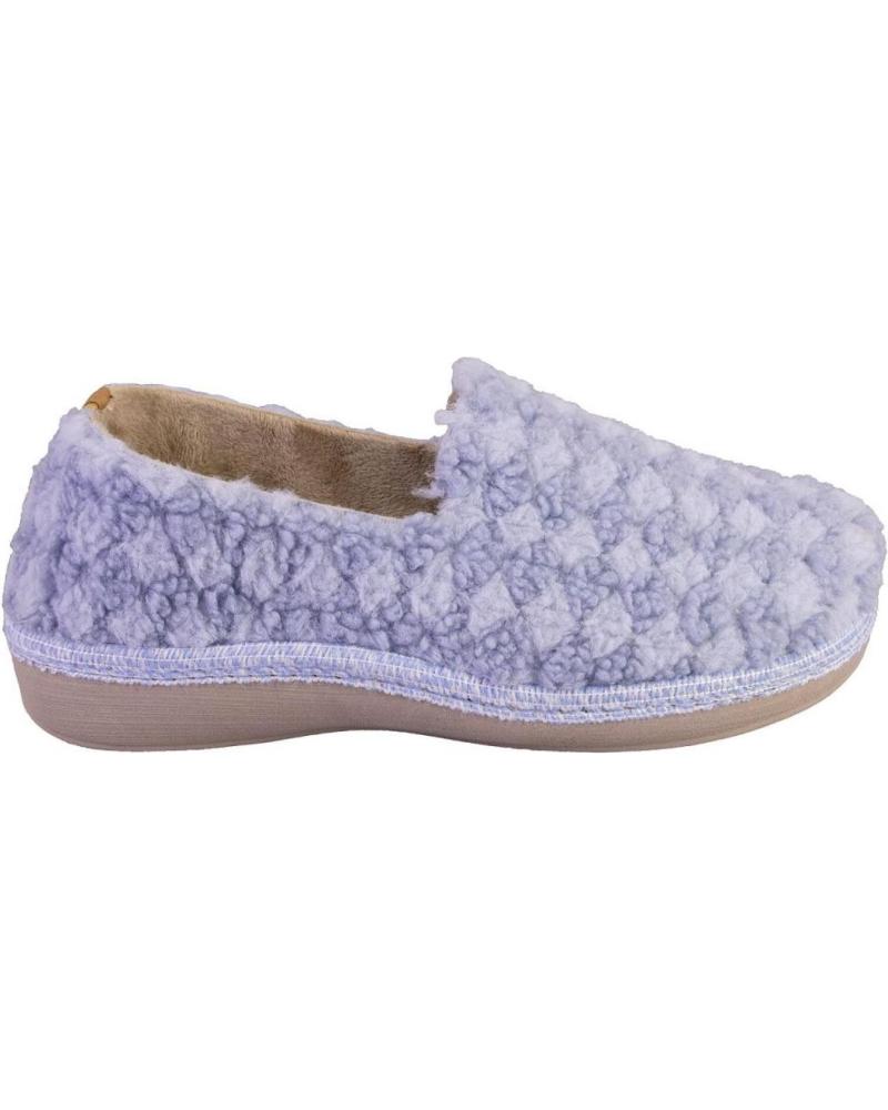SALVI 14L-000 ZAPATILLAS DE CASA DE MUJER AZUL CELESTE