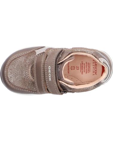 girl Zapatillas deporte GEOX B260LB 07744 B RISHON C1X2U SMOKE GREY-PLATINUM